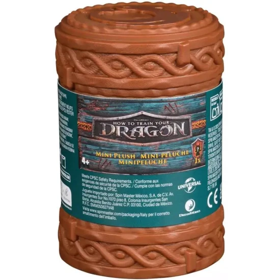 Drachenzähmen leicht gemacht Plüschdrachen im Fass