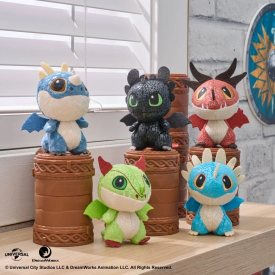 Drachenzähmen leicht gemacht Plüschdrachen im Fass