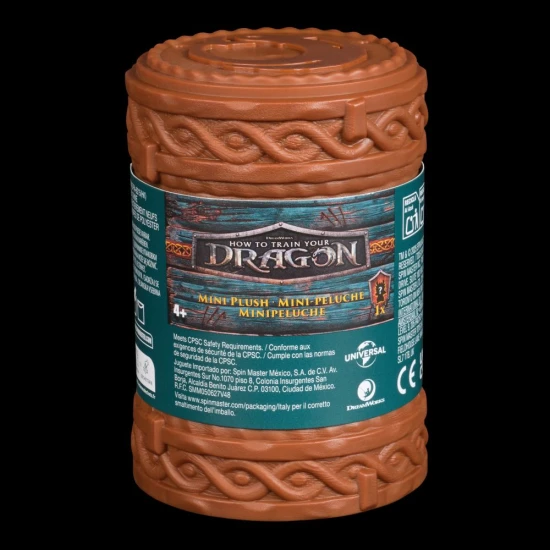 Drachenzähmen leicht gemacht Plüschdrachen im Fass