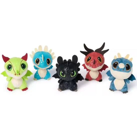 Drachenzähmen leicht gemacht Plüschdrachen im Fass