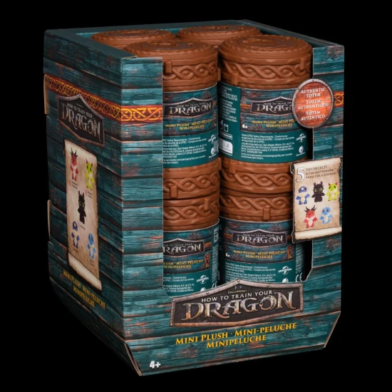 Drachenzähmen leicht gemacht Plüschdrachen im Fass