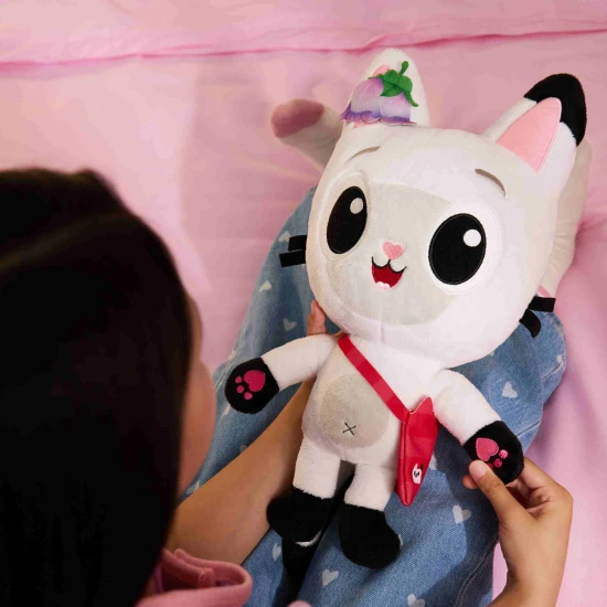 Spin Master Gabby's Dollhouse Großes Panda-Plüschtier mit Sound