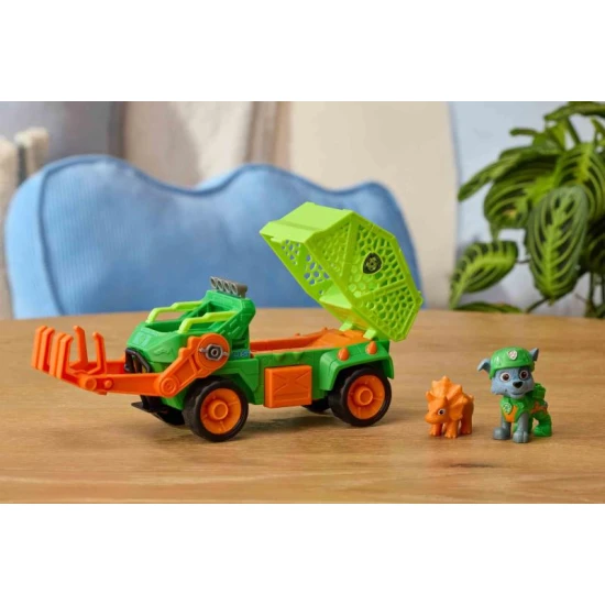 Labková patrola dino akčné vozidlo Rocky Spin Master Labková patrola dino akčné vozidlo Rocky