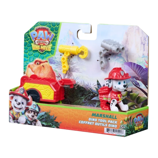 Spin Master PAW Patrol Dino Figur mit Wagen Marshall Spin Master PAW Patrol Dino Figur mit Wagen Marshall