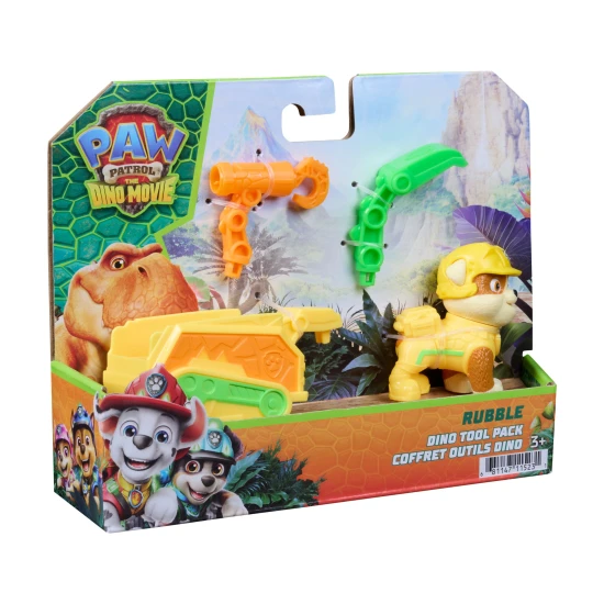 Spin Master PAW Patrol Dino Figur mit Wagen Rubble Spin Master PAW Patrol Dino Figur mit Wagen Rubble