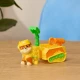 Spin Master PAW Patrol Dino Figur mit Wagen Rubble Spin Master PAW Patrol Dino Figur mit Wagen Rubble