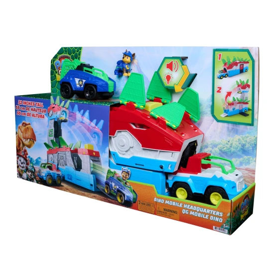 Spin Master PAW Patrol Dino Großes verwandelbares Fahrzeug