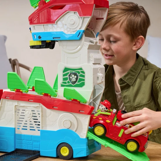 Spin Master PAW Patrol Dino Großes verwandelbares Fahrzeug