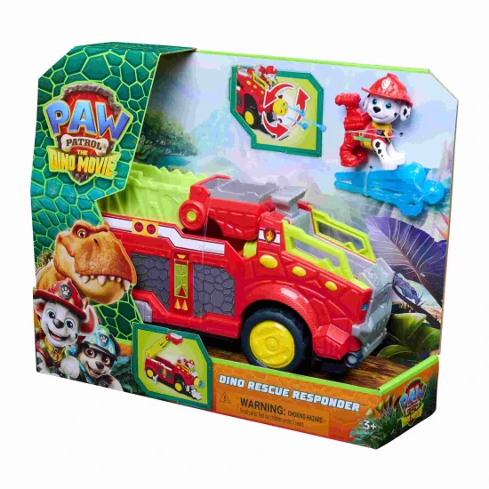 Spin Master PAW Patrol Dino Rettungsfahrzeug Marshall