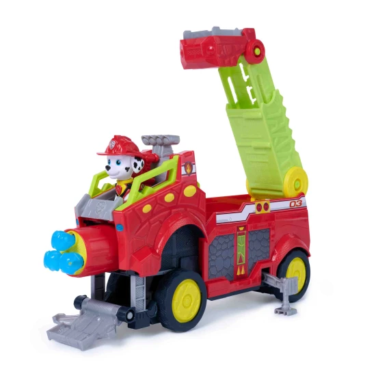 Spin Master PAW Patrol Dino Rettungsfahrzeug Marshall