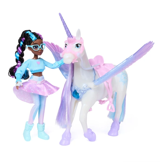 Spin Master Unicorn Academy Layla & Glacier, Licht & Sound