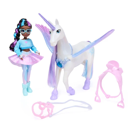 Spin Master Unicorn Academy Layla & Glacier, Licht & Sound