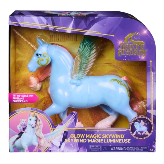 Spin Master Unicorn Academy Skywind Einhorn, Licht & Sound