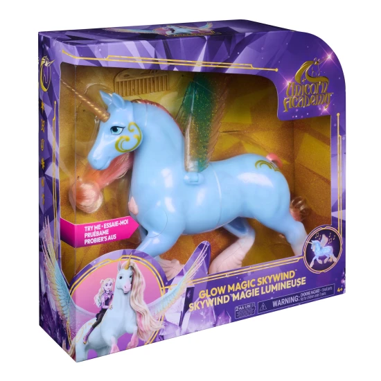 Spin Master Unicorn Academy Skywind Einhorn, Licht & Sound