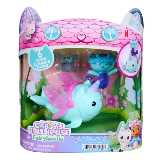 Spin Master Gabby's Dollhouse Feenfreunde Narval