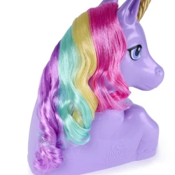 Spin Master Unicorn Academy Frisierkopf, klappbar zum Spielset