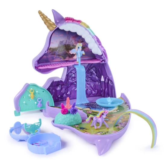Spin Master Unicorn Academy Frisierkopf, klappbar zum Spielset Spin Master Unicorn Academy Frisierkopf, klappbar zum Spielset