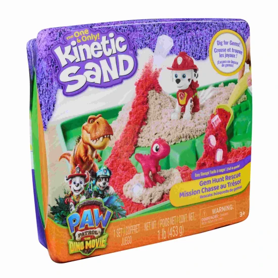Spin Master Kinetic Sand PAW Patrol 3er-Set mit Figur Marshall