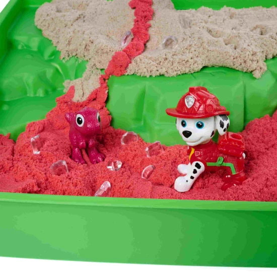 Spin Master Kinetic Sand PAW Patrol 3er-Set mit Figur Marshall