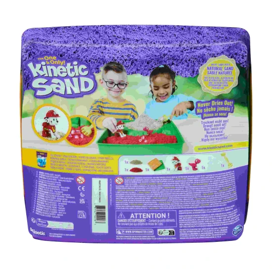 Spin Master Kinetic Sand PAW Patrol 3er-Set mit Figur Marshall