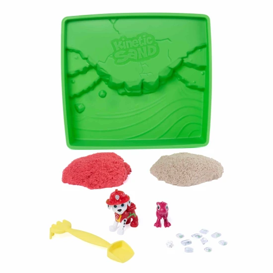 Spin Master Kinetic Sand PAW Patrol 3er-Set mit Figur Marshall