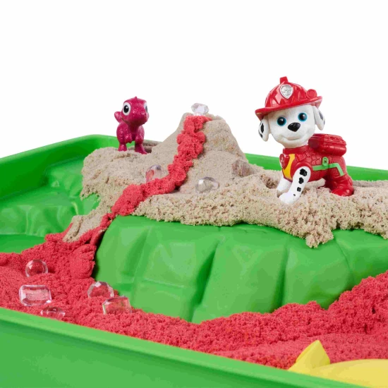 Spin Master Kinetic Sand PAW Patrol 3er-Set mit Figur Marshall
