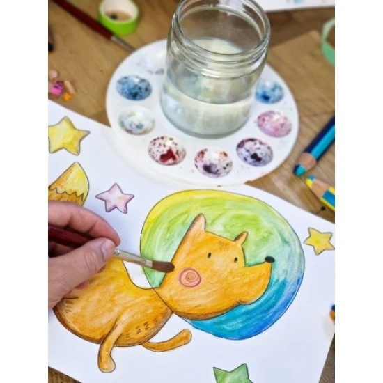 Die Multifunktionsmalstifte überzeugen durch ihre zweifarbige Ausführung. Mit den Malstiften können Sie auf unterschiedlichen Oberflächen zeichnen.