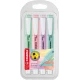 Textmarker Pastell 4 Farben