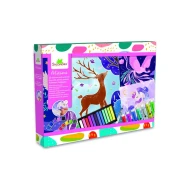 Artissimo XXL Set Aquarell Pastellkreide und Acrylfarben Magische Tiere