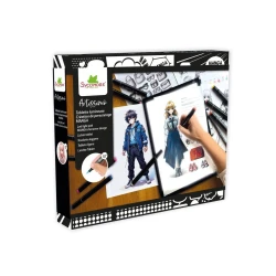 Artissimo Zeichentablett mit Beleuchtung Manga-Figuren Artissimo Zeichentablett mit Beleuchtung Manga-Figuren