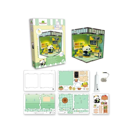 Sycomore Chibi Welt Minibox mit Panda