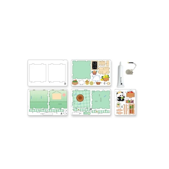 Sycomore Chibi Welt Minibox mit Panda
