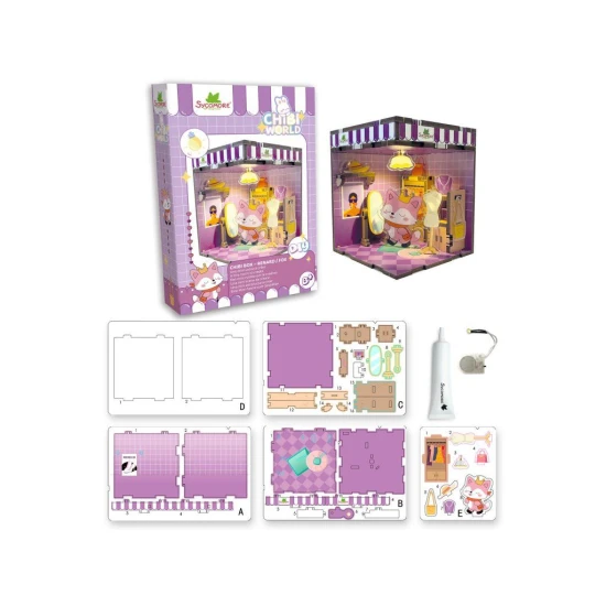 Sycomore Chibi Welt Minibox mit Fuchs
