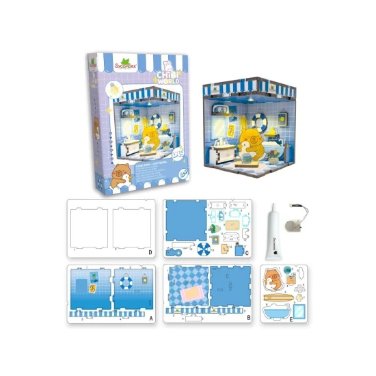 Sycomore Chibi Welt Minibox mit Capybara Sycomore Chibi Welt Minibox mit Capybara