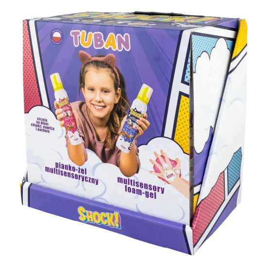 Display + 15 Stk. Multisensorischer Berstschaum 200 ml