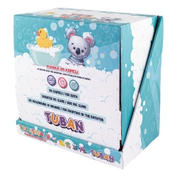 Display + 15 Stück Tubi Sensory Schaum 200 ml