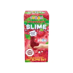 DIY Slime Set zur Herstellung von Erdbeer-Slime