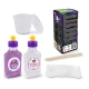 DIY-Schleim-Set zur Herstellung von im Dunkeln leuchtendem Schleim für Kinder. Machen Sie Ihren eigenen Schleim.