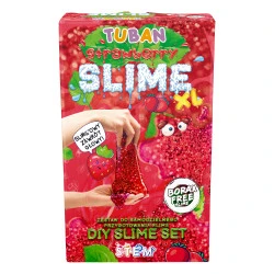 DIY Slime Set zum Herstellen von Schleim Erdbeere XL