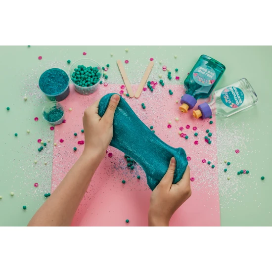 DIY Slime Kit zur Herstellung von Schleim Wassermelone für Kinder. XL-Set. Mach deinen eigenen Schleim.