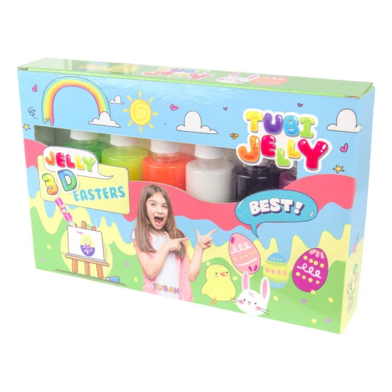 Tubi Jelly Kreativset XL Ostern zum Basteln von 3D Gel Figuren