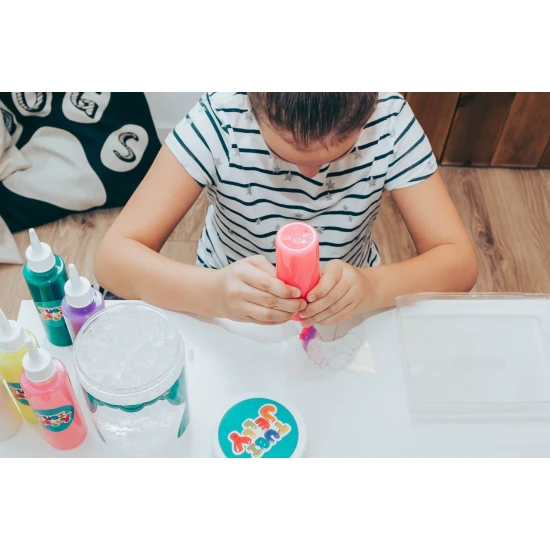 Tubi Jelly Kreativset mit Aquarium XL Einhorn zum Gestalten von 3D Figuren