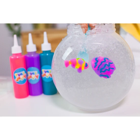 Tubi Jelly Kreativset mit Aquarium XL Mermaid zum Gestalten von 3D Figuren