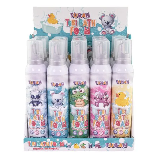 Tubi Sensory Foam eignet sich als Badeschaum und als Schleimzusatz.