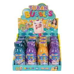 Display + 12 Stück Luftpolsterfolie 250 ml