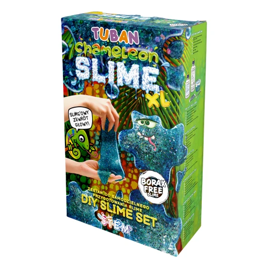 DIY Slime Kit zur Herstellung von Chamäleon-Schleim für Kinder. XL-Set. Mach deinen eigenen Schleim.