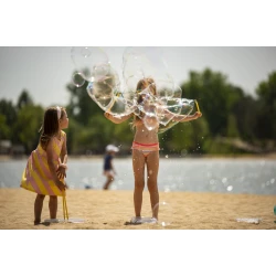 Stäbchen mit Schnur für Riesenseifenblasen