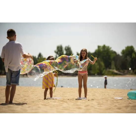 Stäbchen mit Schnur für Riesenseifenblasen