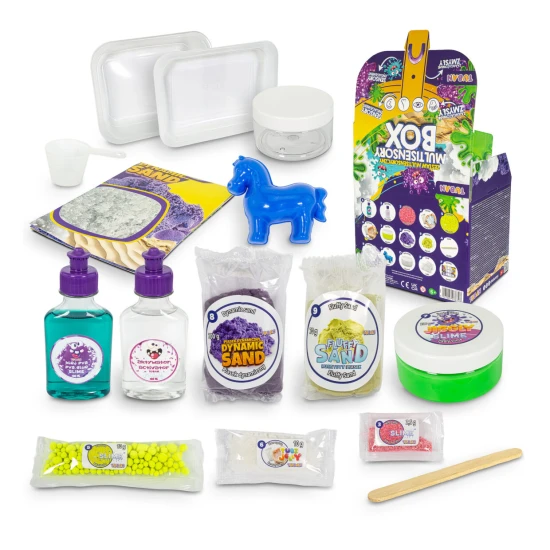 Multisensorische Box – Kreativ-Set für Kinder ab 6 Jahre