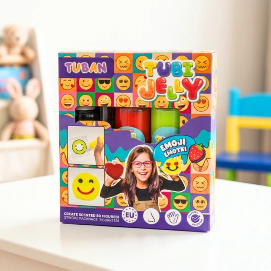 Tubi Jelly Kreativset Emoji zum Basteln von 3D Gel Emojis